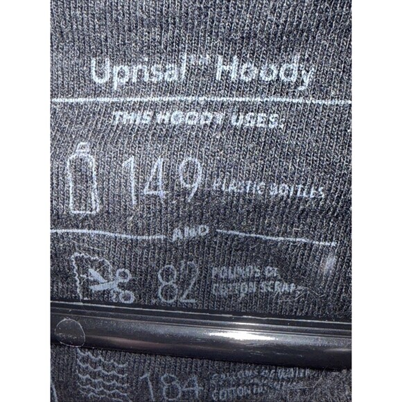 Patagonia Graphic Mens XL Black Horizons Uprisal Hoody Heavy Sweatshirt - Picture 4 of 5